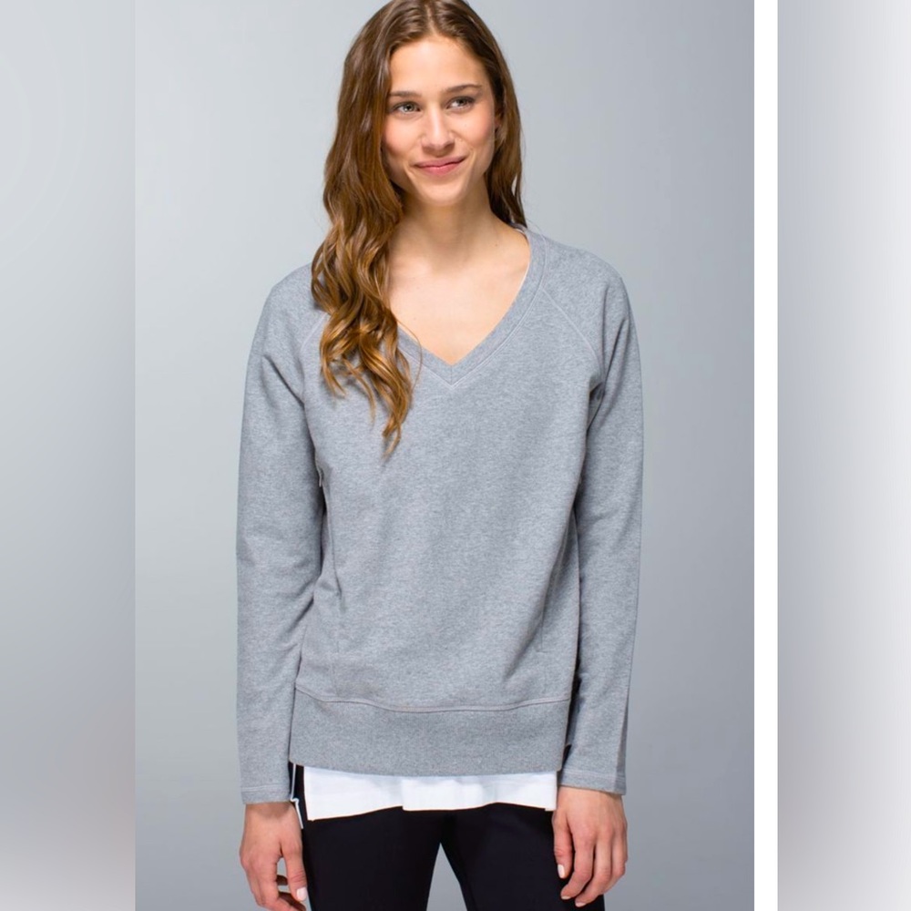 Lululemon After Asana Pullover size 8